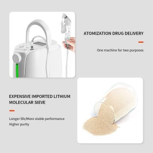 1-7L Portable Home Oxygen Concentrator uDR M3