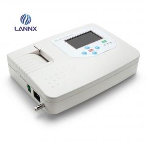 Smart portable handheld holter moniteur ECG machine 3 Channel
