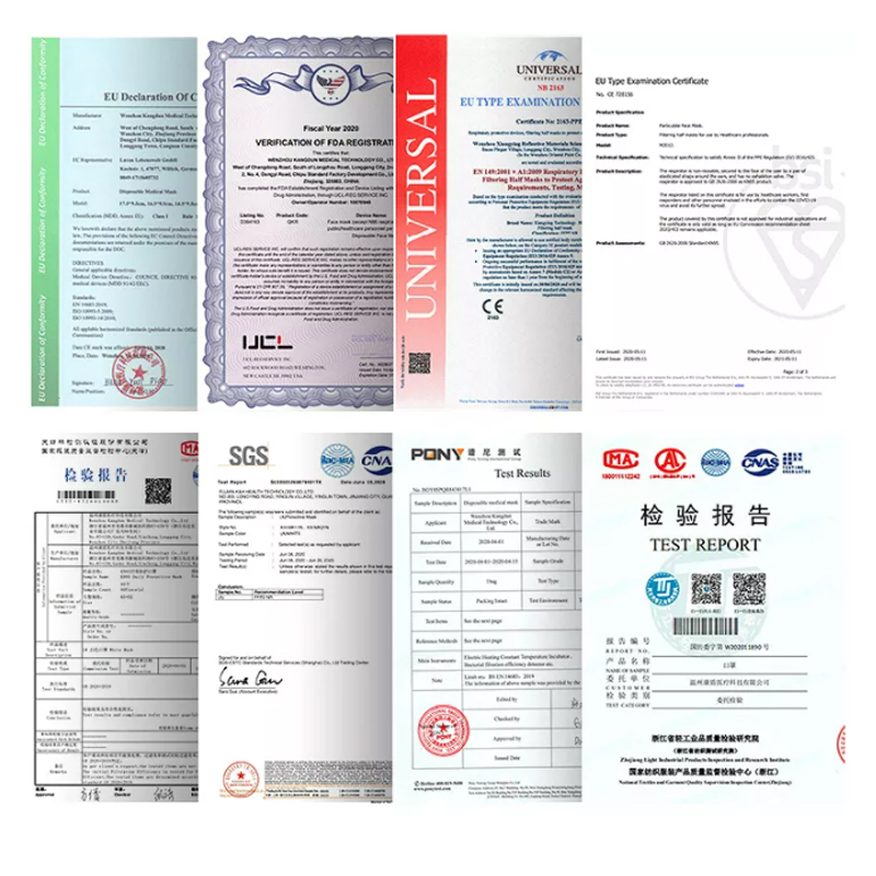 Certificates