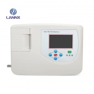 Smart portable handheld holter moniteur ECG machine 3 Channel
