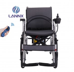 lightweight handicapped electric wheelchair foldable Optimus P1