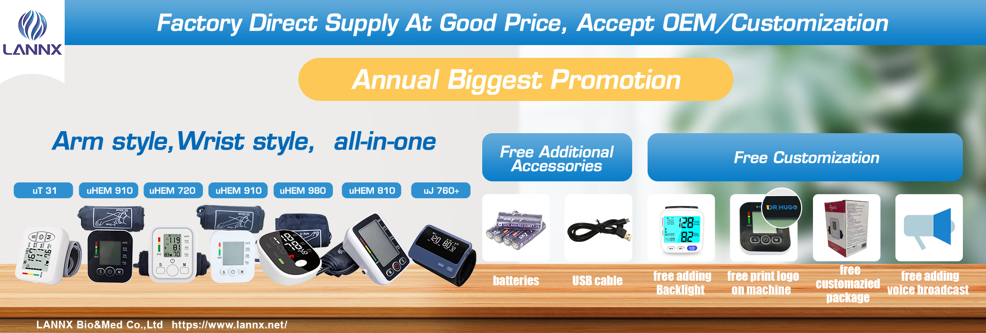 Blood pressure Monitor uHEM 910