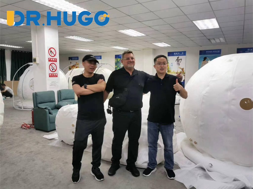 Clients experience DR HUGO soft chamber