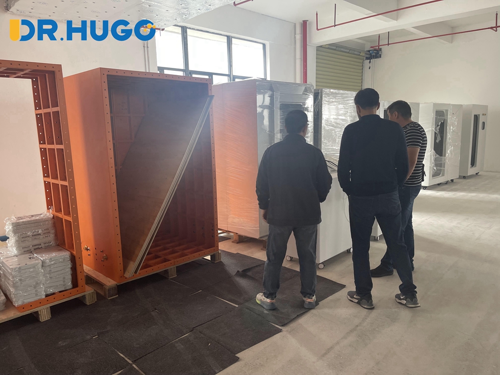Clients visit HBOT chamber factory