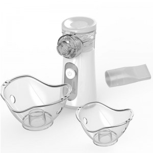 Portable Mesh Nebulizer DR NE491 silver gray
