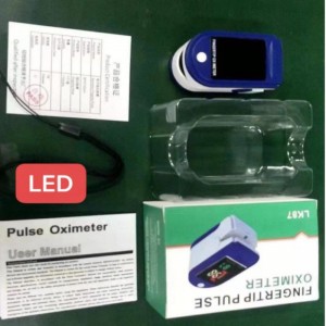 LED Single Color Fingertip Oximeter