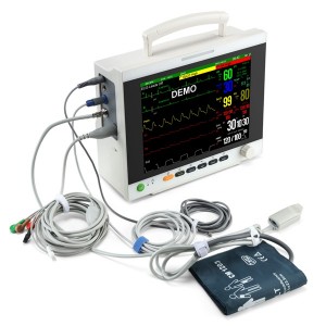 15-inch standard 6-parameter Bedside patient Monitor uMR P17+ black