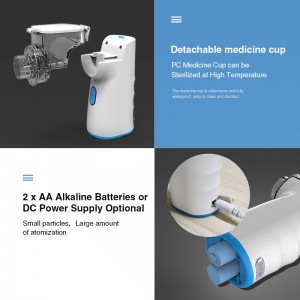 Medical handheld nebulizer nebulizador portatil DR NE01