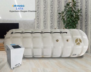 uDR L3 2ATA Soft Body Lying Style Hyperbaric Oxygen Chamber for Single Person with 15L Oxygen Concentrator uMR O8
