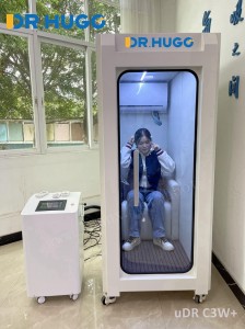 uDR C3W+ Single Person Narrow Type Front Door Oxygen HBOT Box Style Hyperbaric Oxygen Chamber