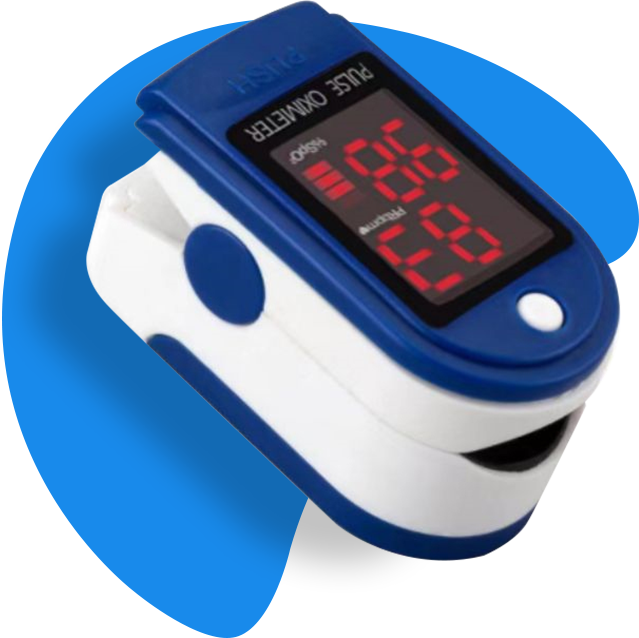 Fingertip Pulse Oximeter(Model: LK86 Singal Color LED Display)