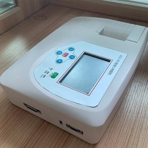 Smart portable handheld holter moniteur ECG machine 3 Channel