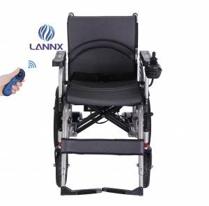 lightweight handicapped electric wheelchair foldable Optimus P1