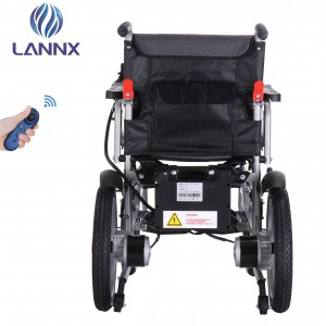lightweight handicapped electric wheelchair foldable Optimus P1