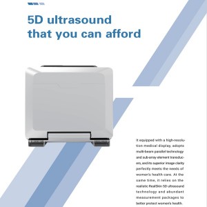 Usg 3D/4D/5D Portable color doppler ultrasound scanner uDult P5 PRO