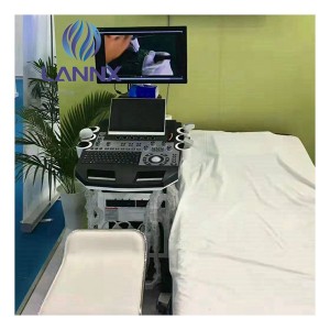 Trolley powerful echo untrasound professional cardiac ultrasound machine uDult T8